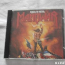 CDs de Música: MANOWAR - CD - KINGS OF METAL (1988) ´* PRIMERA EDICION ATLANTIC RECORDS DE 1988- BUENA CONDICION. Lote 237892370