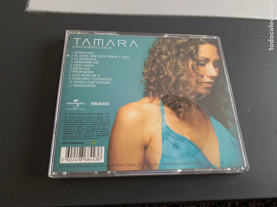 CDs de m&uacute;sica: CD. TAMARA. Canta ROBERTO CARLOS - Foto 3