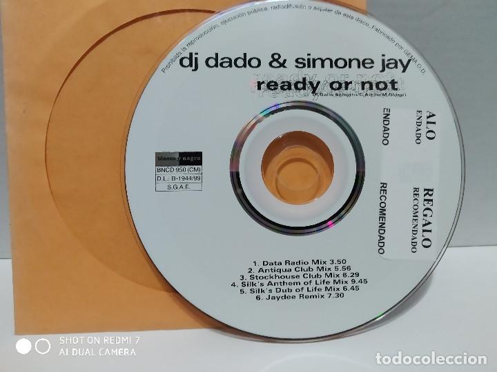 CDs de m&uacute;sica: DJ DADO & SIMONE JAY / READY OR NOT - CDSINGLE - Foto 1