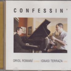 CDs de Música: CONFESSIN CD ORIOL ROMANÍ IGNASI TERRAZA 2003 DIRECTE A BARCELONA