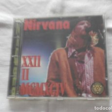 CDs de Música: NIRVANA -CD. LIVE IN ROMA PALAGHIACCIO ON FEBRUARY 22 END 1994 ** RARITE**. Lote 237983565