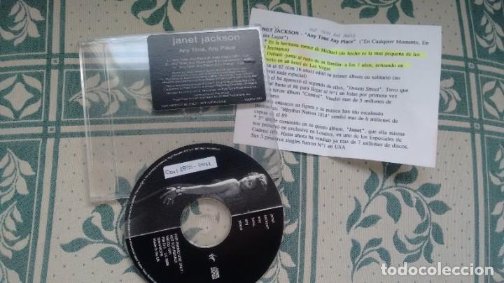 CDs de m&uacute;sica: CD-MAXI (3 TEMAS) -PROMOCION- DE JANET JACKSON - Foto 1