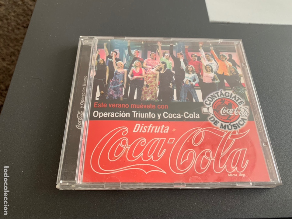 CDs de m&uacute;sica: CD. OPERACI&Oacute;N TRIUNFO Y COCA COLA. - Foto 1