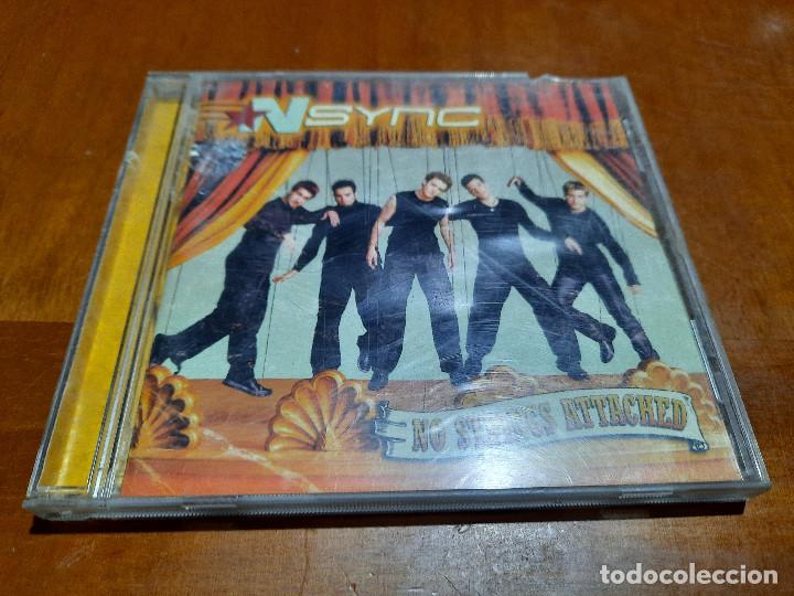 CDs de m&uacute;sica: NSYNC. NO STRINGS ATTACHED. CD EN BUEN ESTADO. CAR&Aacute;TULA PEGADA Y ARRUGADA - Foto 1