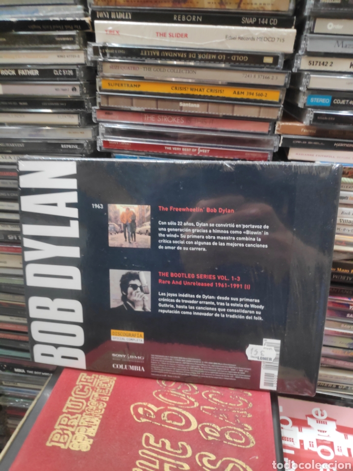 CDs de m&uacute;sica: The freewheelin Bob Dylan 2cds precintado - Foto 2