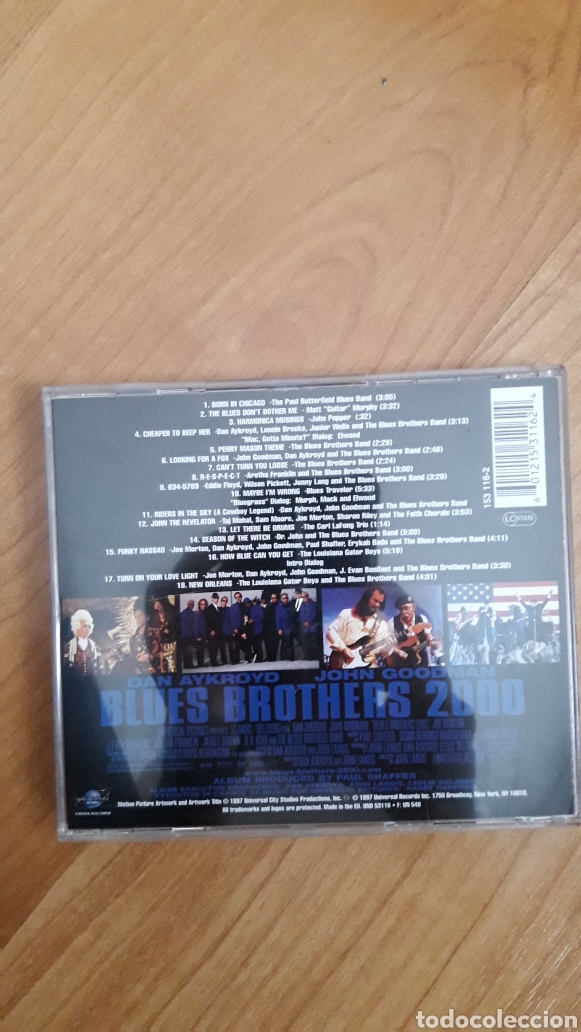 CDs de m&uacute;sica: BSO BLUES BROTHERS 2000 - Foto 2