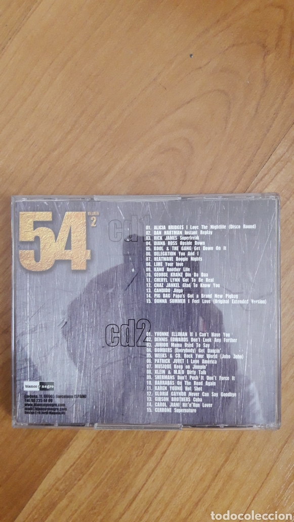 CDs de m&uacute;sica: DOBLE CD 54 VOLUMEN 2 - Foto 2