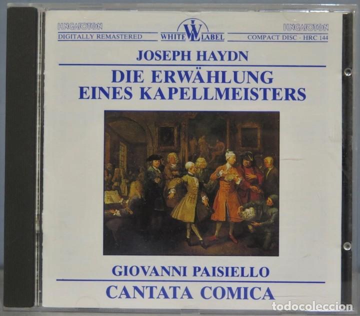 CDs de m&uacute;sica: CD. CANTATA COMICA. HAYDN. PAISIELLO - Foto 1
