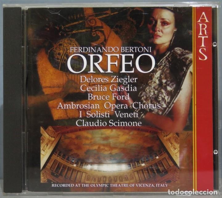 CDs de m&uacute;sica: CD. ORFEO. BERTONI - Foto 1