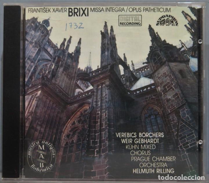 CD di Musica: CD. Frantisek xaver. brixi missa integra. opus patheticum