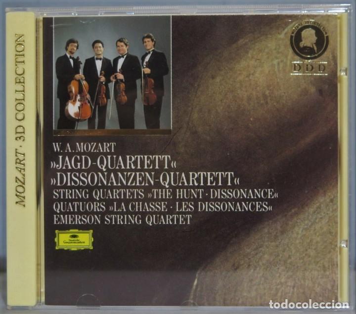 CDs de m&uacute;sica: CD. Mozart. Jagd-Quartett. Dissonanzen-Quartett - Foto 1