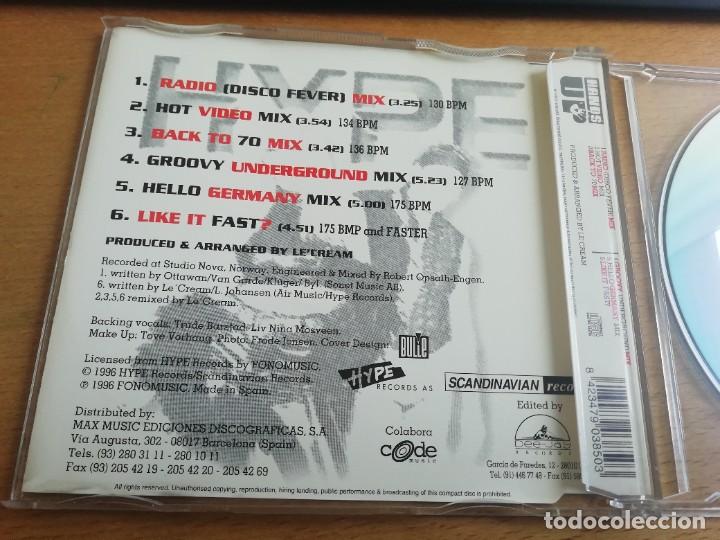 CDs de m&uacute;sica: RAR MAXI CD. HYPER. HANDS UP. DANCE. 6 TRACKS - Foto 2