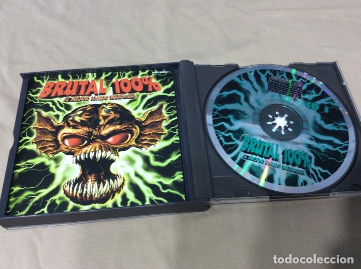 CDs de m&uacute;sica: Brutal 100 %. El mejor sonido hardcore. 3CD. - Foto 4