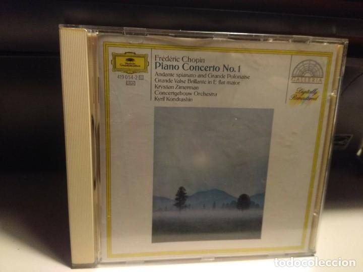 CDs de m&uacute;sica: CD CHOPIN PIANO CONCERTO NO.1 - Foto 1