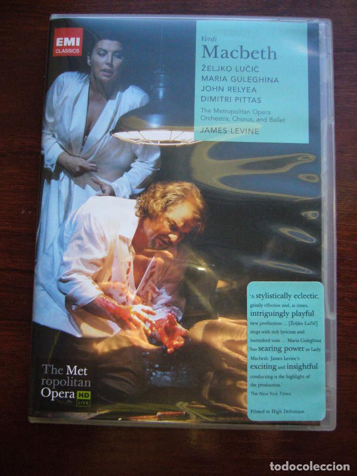 CDs de m&uacute;sica: MACBETH - THE METROPOLITAN OPERA - 2 CDs - LIBRETO - Foto 1