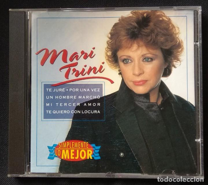 CDs de m&uacute;sica: 1996 CD - MARI TRINI / SIMPLEMENTE LO MEJOR - Foto 1