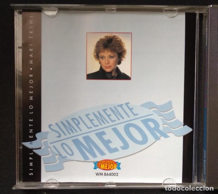 CDs de m&uacute;sica: 1996 CD - MARI TRINI / SIMPLEMENTE LO MEJOR - Foto 4