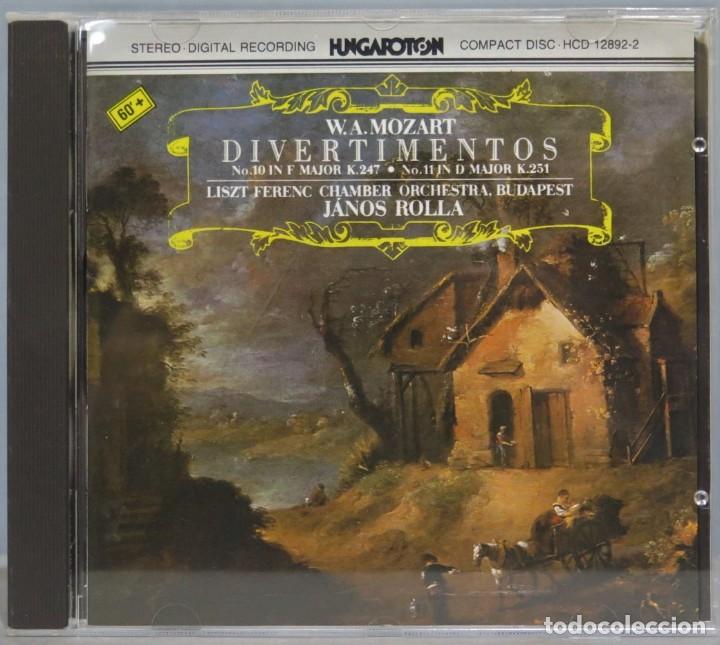 CDs de m&uacute;sica: CD. DIVERTIMENTOS. MOZART. ROLLA - Foto 1