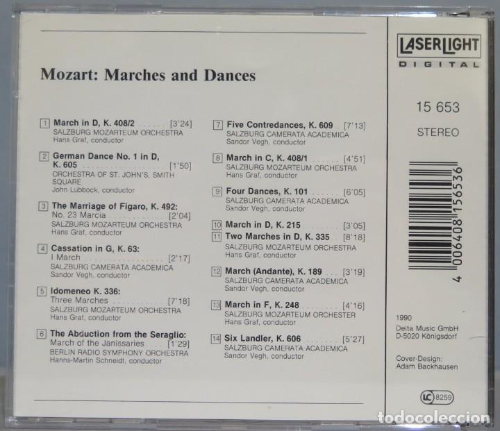 CDs de m&uacute;sica: CD. MOZART. MARCHES AND DANCES - Foto 2
