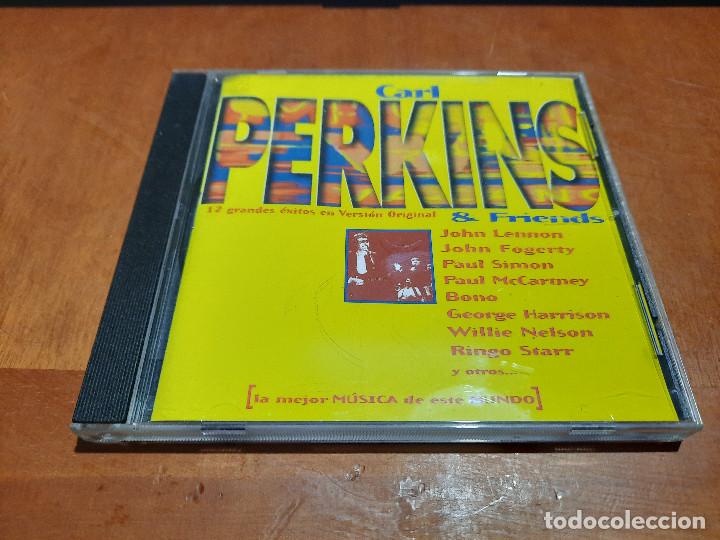 CDs de m&uacute;sica: CARL PERKINS. 12 GRANDES EXITOS EN VERSI&Oacute;N ORIGINAL. CD EN BUEN ESTADO - Foto 1