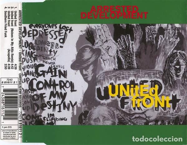 CDs de m&uacute;sica: Arrested Development - United Front (CD single: 4 temas) - Foto 2