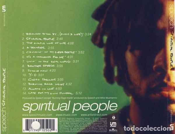 CDs de m&uacute;sica: Speech (Arrested Development) - Spiritual People - Foto 2