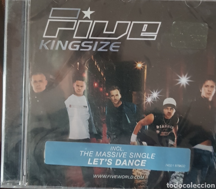 CDs de m&uacute;sica: FIVE KINGSIZE LETS DANCE - Foto 1