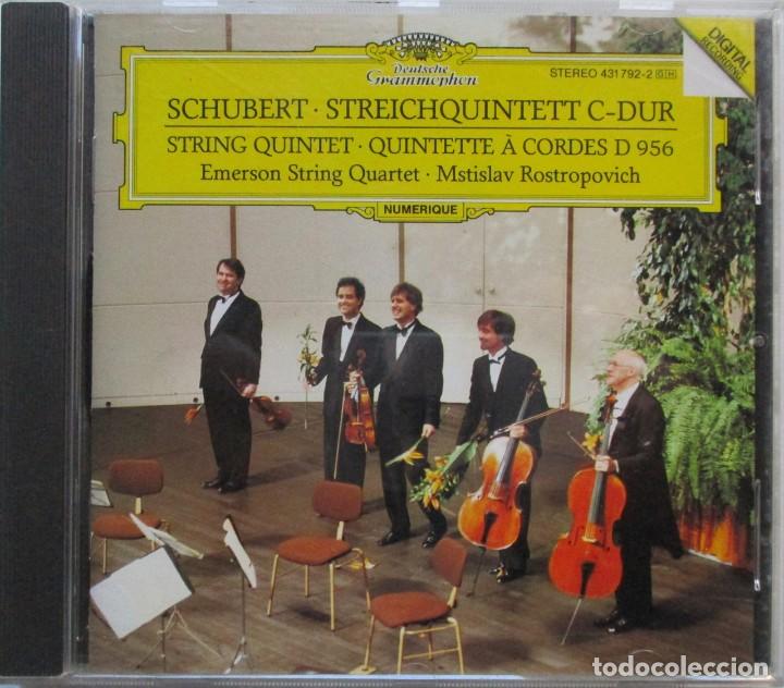 CDs de m&uacute;sica: Schubert. Quinteto de cuerda. Emerson String Quartet - Foto 1