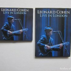 CDs de Música: LIVE IN LONDON - LEONARD COHEN CD. Lote 238441835