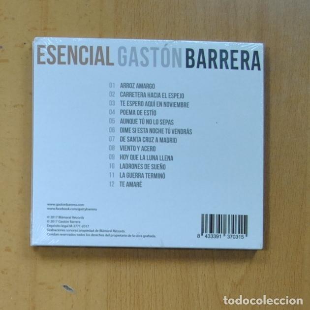CDs de m&uacute;sica: GASTON BARRERA - ESENCIAL - CD - Foto 2