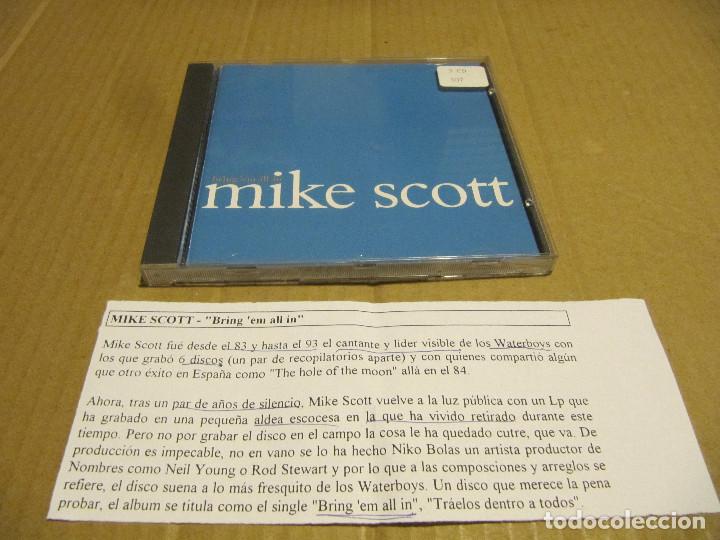 CDs de m&uacute;sica: Mike Scott &lrm;&ndash; Bring Em All In cd single cadena 100 - Foto 1