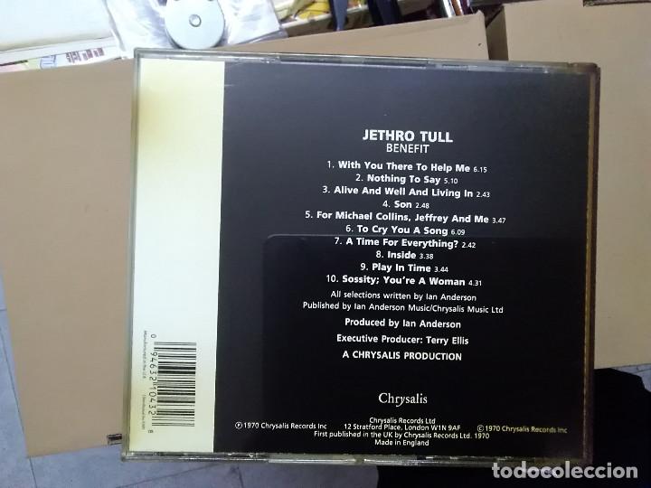 CDs de m&uacute;sica: JETHRO TULL - BENEFIT - CD -(RS121) - Foto 2