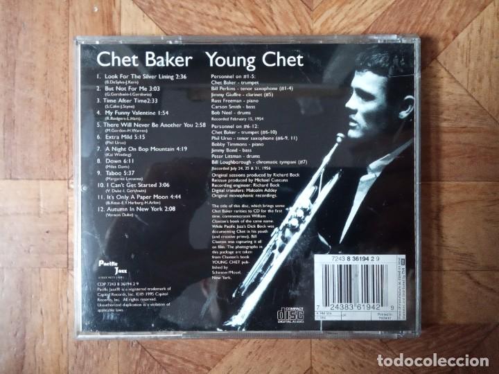 CDs de m&uacute;sica: CHET BAKER - YOUNG CHET - CD 1995 - Foto 2