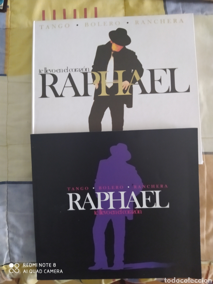 CDs de m&uacute;sica: Raphael te llevo en el coraz&oacute;n coleccionista - Foto 1