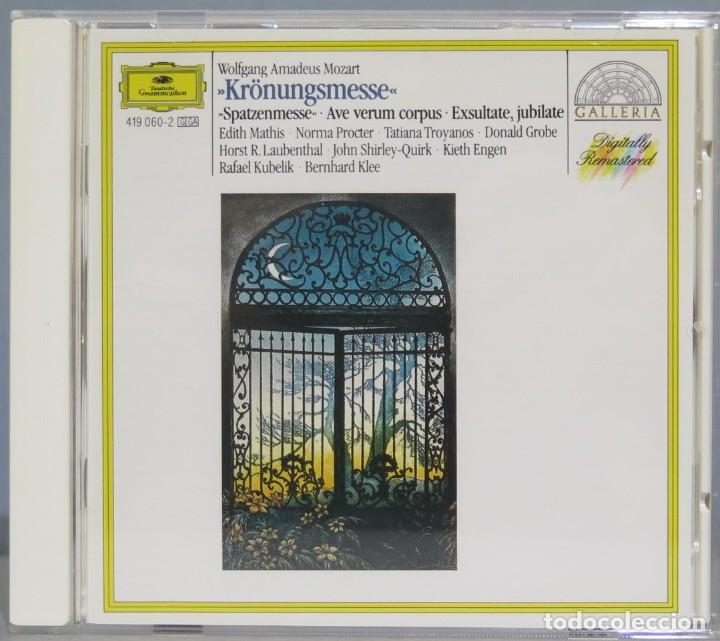 CDs de m&uacute;sica: CD. CD MOZART. KRONUNGSMESSE - Foto 1