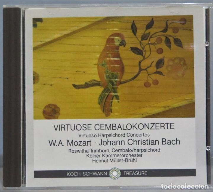 CDs de m&uacute;sica: CD. VIRTUOSE CEMBALOKONZERTE. MOZART. BACH - Foto 1