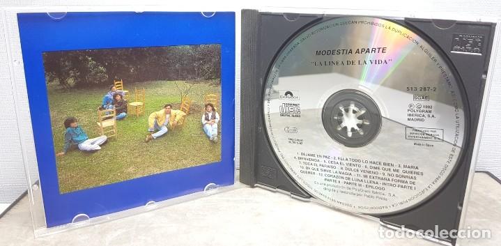 CDs de m&uacute;sica: MODESTIA APARTE (LA LINEA DE LA VIDA) CD 1992 - Foto 2