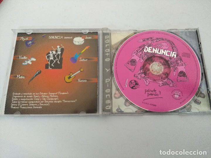 CDs de m&uacute;sica: CD PUNK/DENUNCIA/PARATE Y PIENSA. - Foto 2