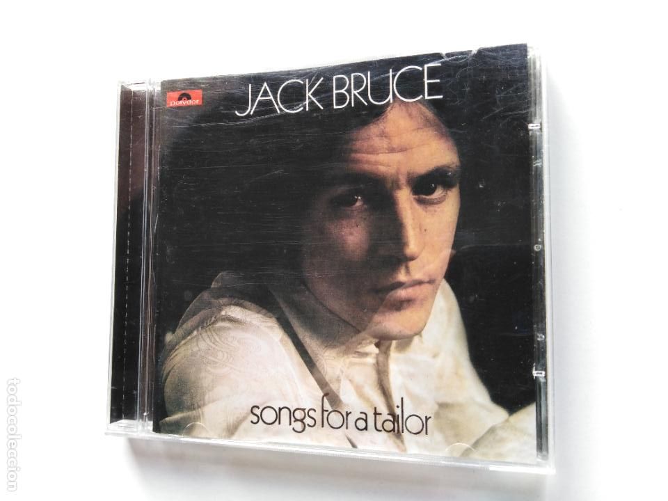 Music CDs: Jack Bruce-Songs For A Tailor (cd Polydor) reed. clasico 1969. Bonus Tracks. Cream, Chris Spedding