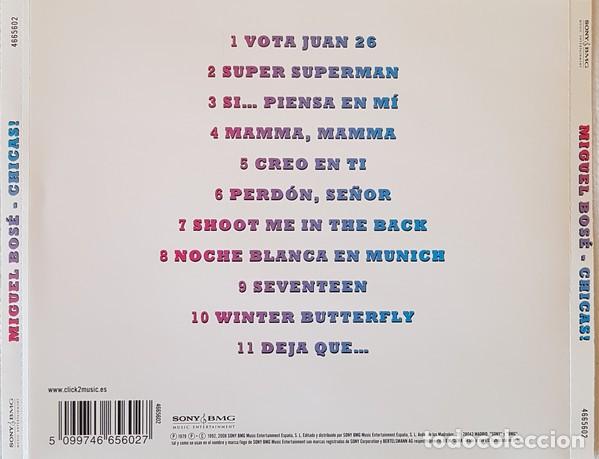 CDs de m&uacute;sica: Miguel Bos&eacute; - Chicas ! - CD - Foto 2