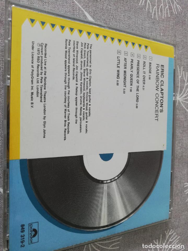 CDs de m&uacute;sica: Eric claptons rainbow concert - Foto 2