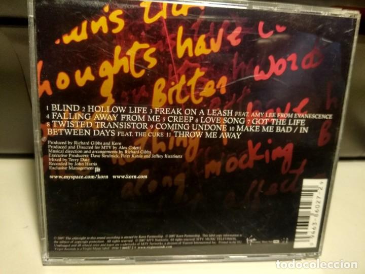 CDs de m&uacute;sica: CD KORN : UNPLUGGED - Foto 2