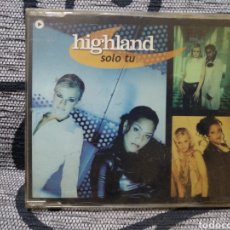 CDs de Música: HIGHLAND - SOLO TU. Lote 239483435