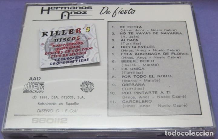 CDs de m&uacute;sica: Hermanos Anoz - De Fiesta ! - CD - Foto 2