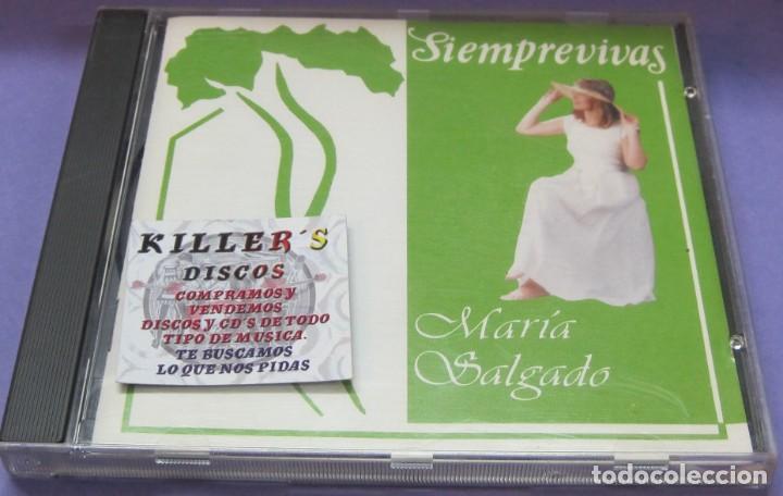 CDs de m&uacute;sica: Mar&iacute;a Salgado - Siemprevivas - CD - Foto 1