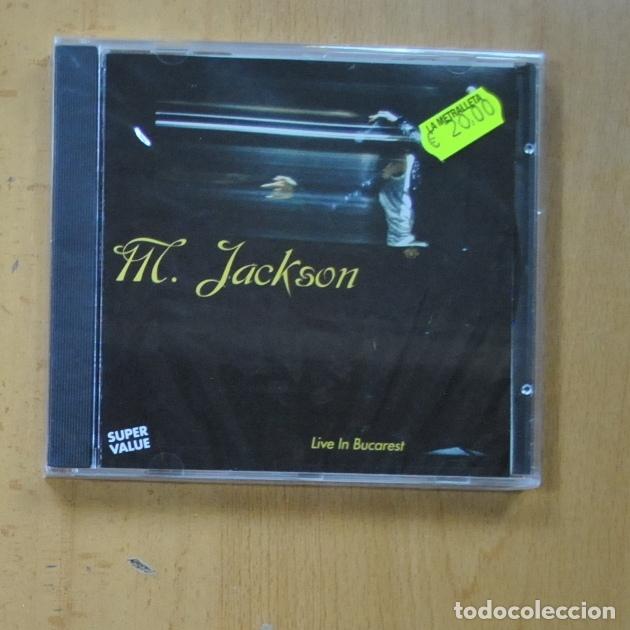 CDs de m&uacute;sica: M JACKSON - LIVE IN BUCAREST - CD - Foto 1