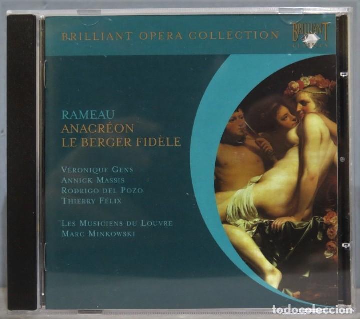 CDs de m&uacute;sica: CD. ANACREON. RAMEAU - Foto 1