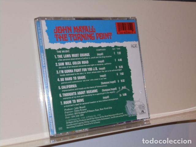 CDs de m&uacute;sica: JOHN MAYALL THE TURNING POINT 1969 POLYDOR- AUDIO CD - Foto 2