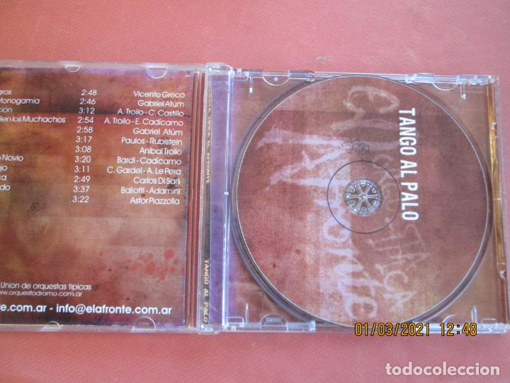CDs de m&uacute;sica: TANGO AL PALO , ORQUESTA TIPICA EL AFRONTE CD -2007 - Foto 2