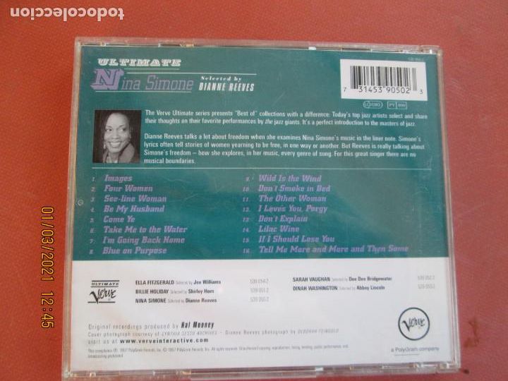 CDs de m&uacute;sica: NINA SIMONES - ULTIMATE CD - Foto 2